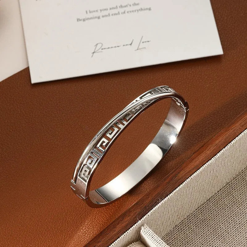 Classic Greek Key Bracelet
