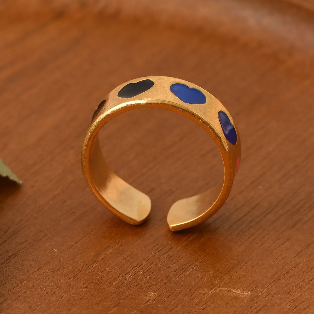 Colorful Enamel Ring