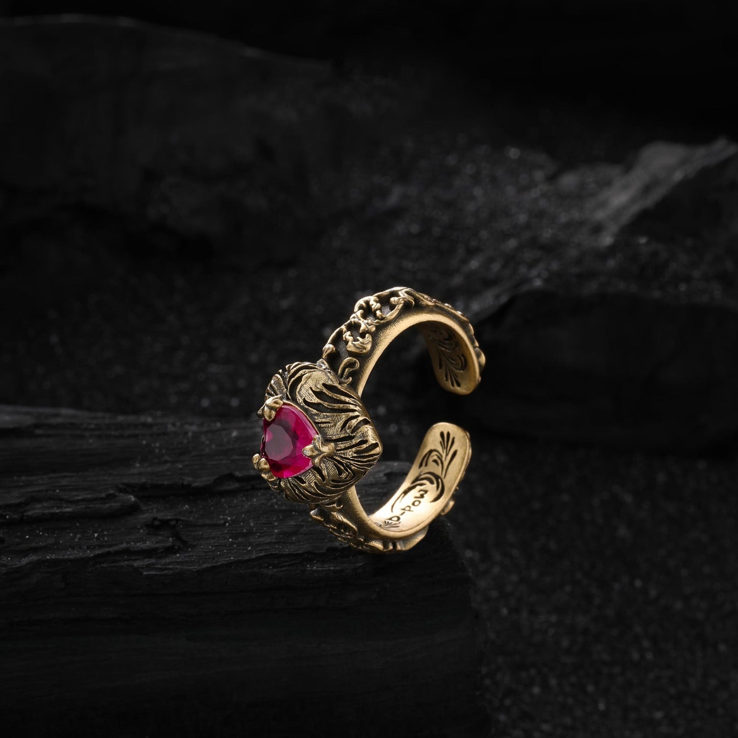 Vintage Ruby Ring