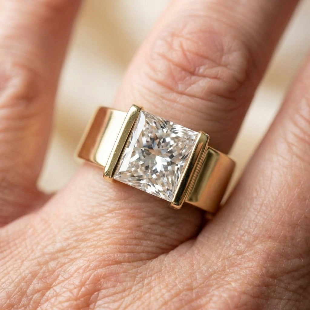 Vintage Princess Cut Ring