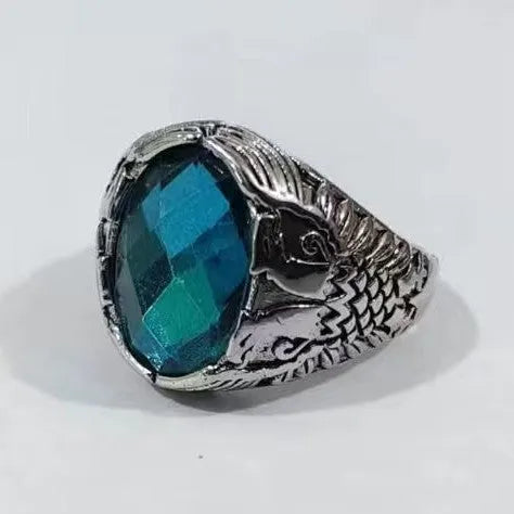Vintage Teal Stone Ring