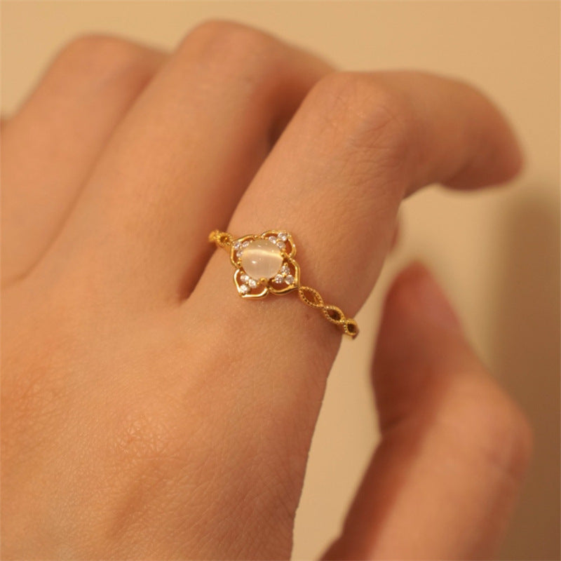 Vintage Moonstone Ring