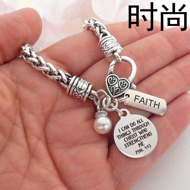 Inspirational Charm Bracelet