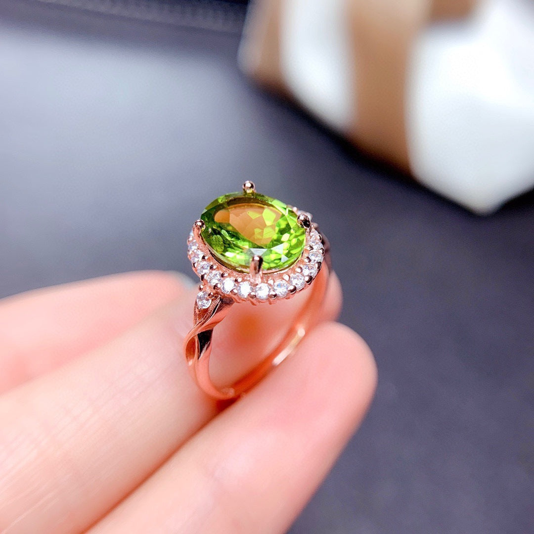 Elegant Peridot Ring