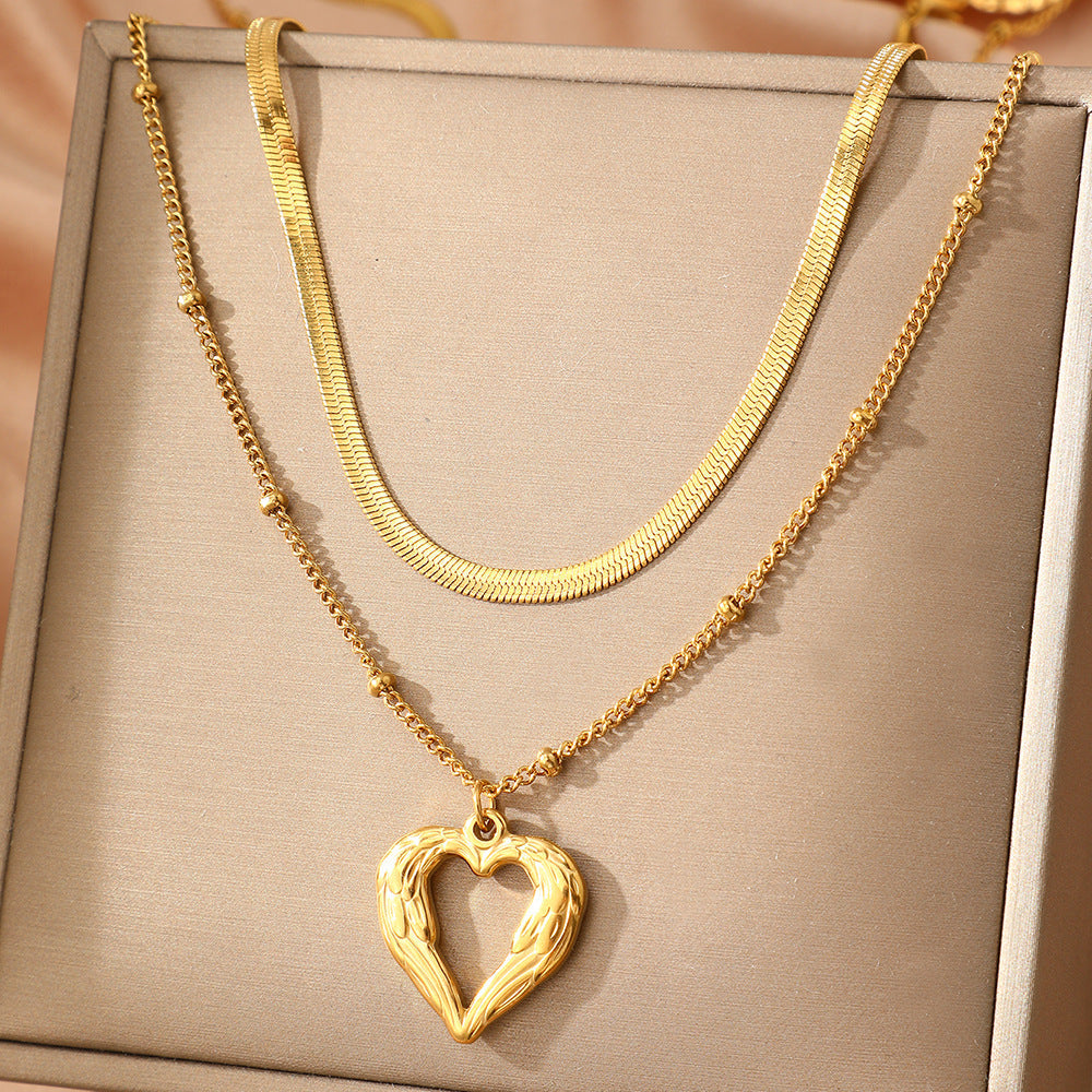 Gold Heart Necklace