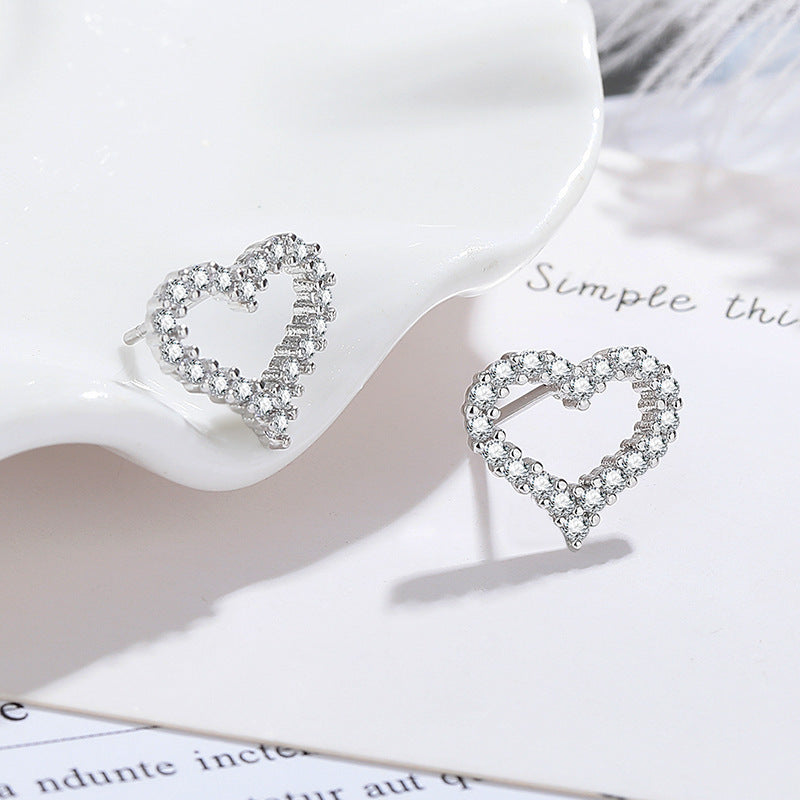 Elegant Open Heart Crystal