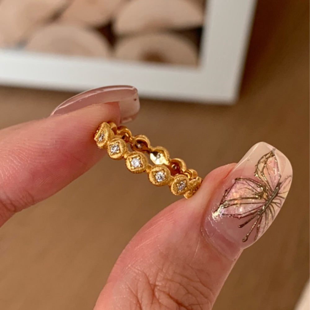 Vintage Gold Diamond Ring