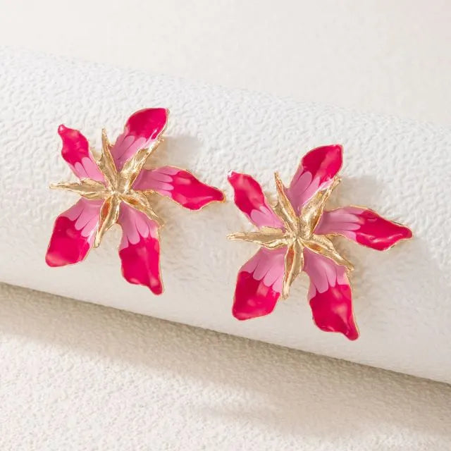 Floral Statement Earrings