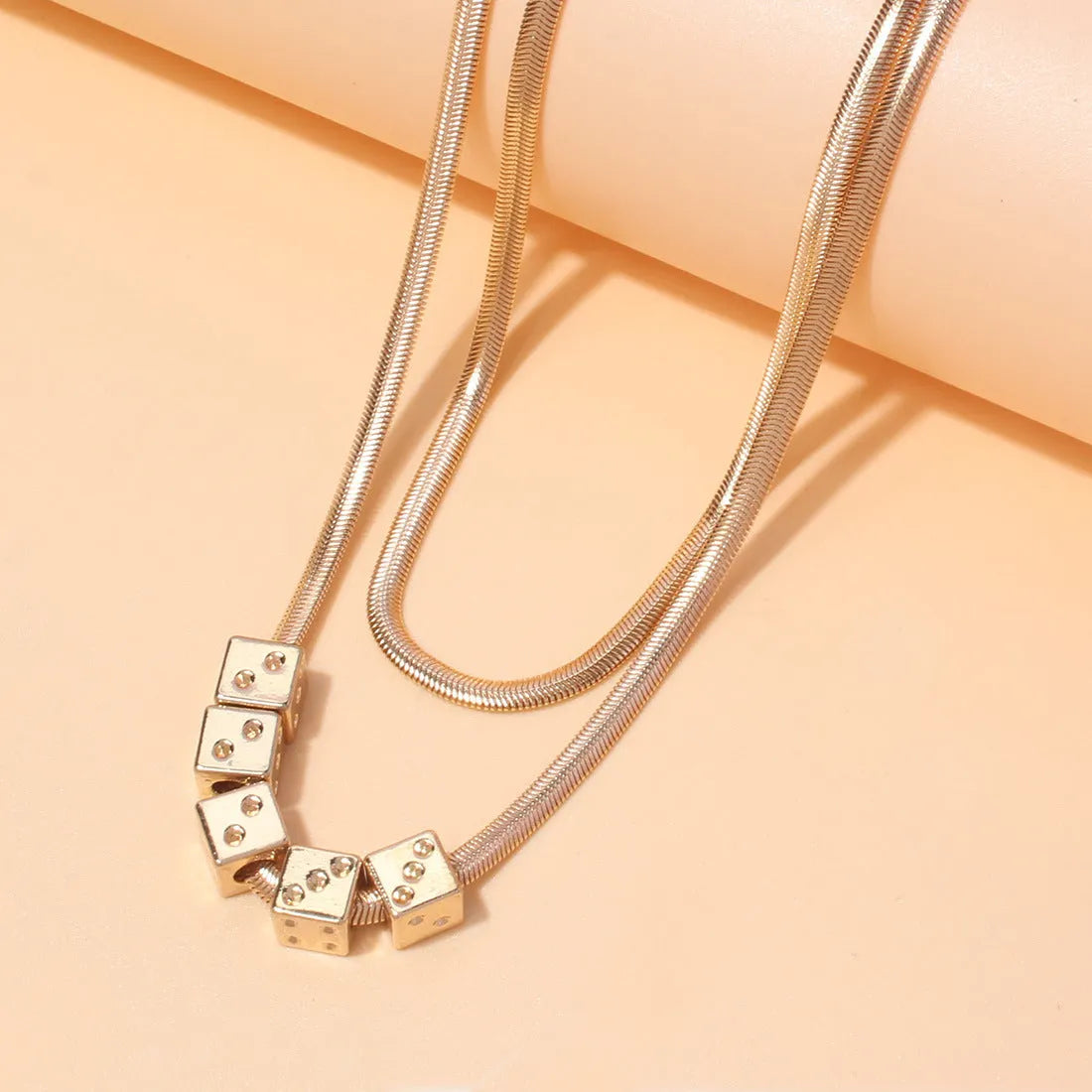 Dice Charm Necklace