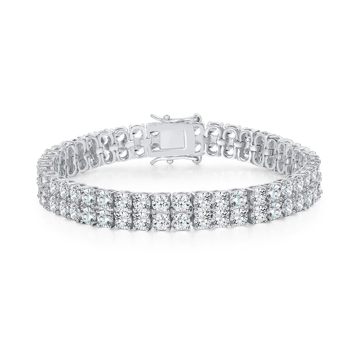 Vintage Silver Double Row