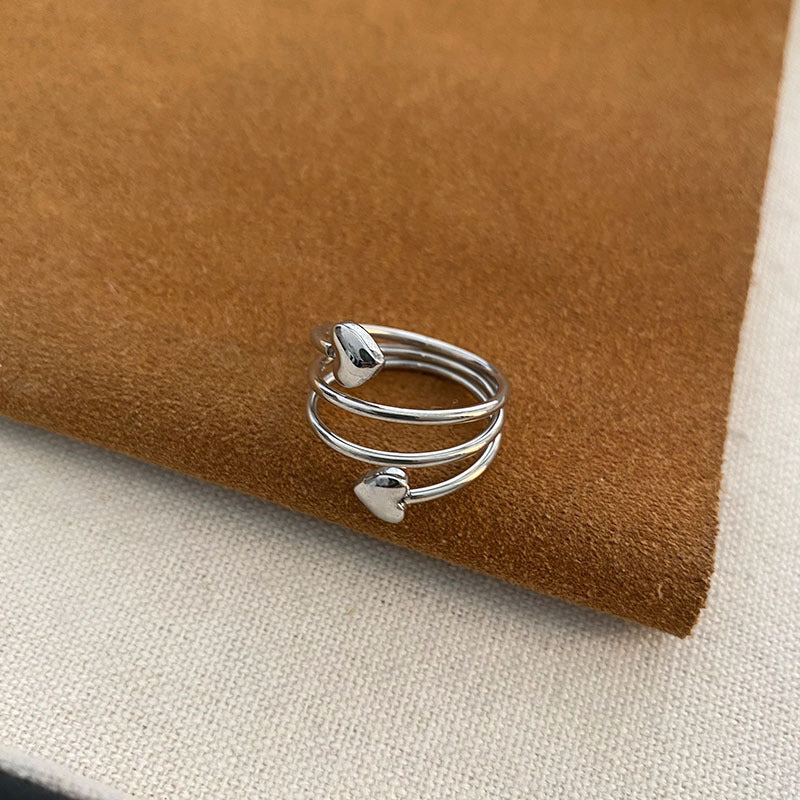 Minimalist Heart Ring