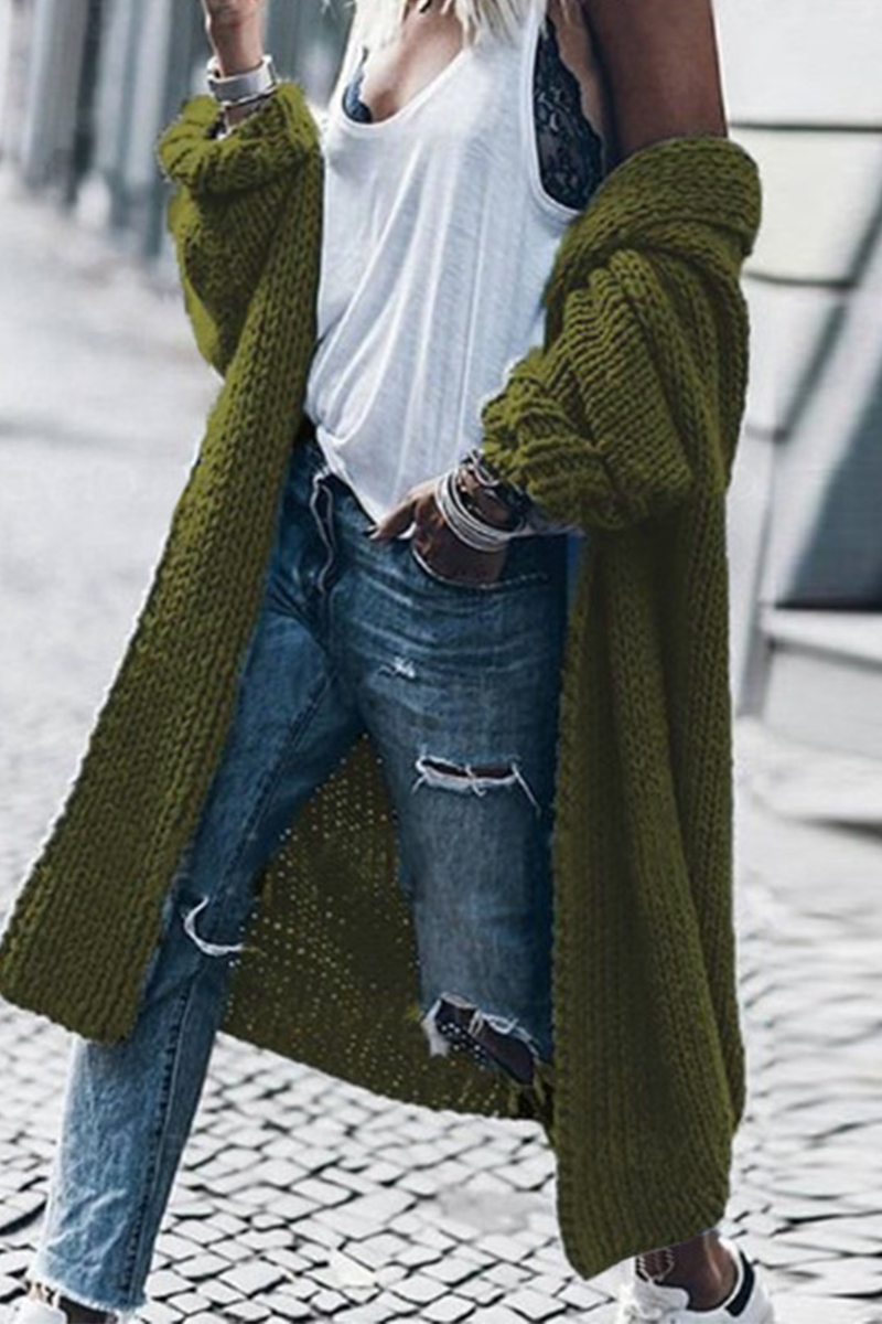 Retro Patchwork Cardigan(5 Colors)