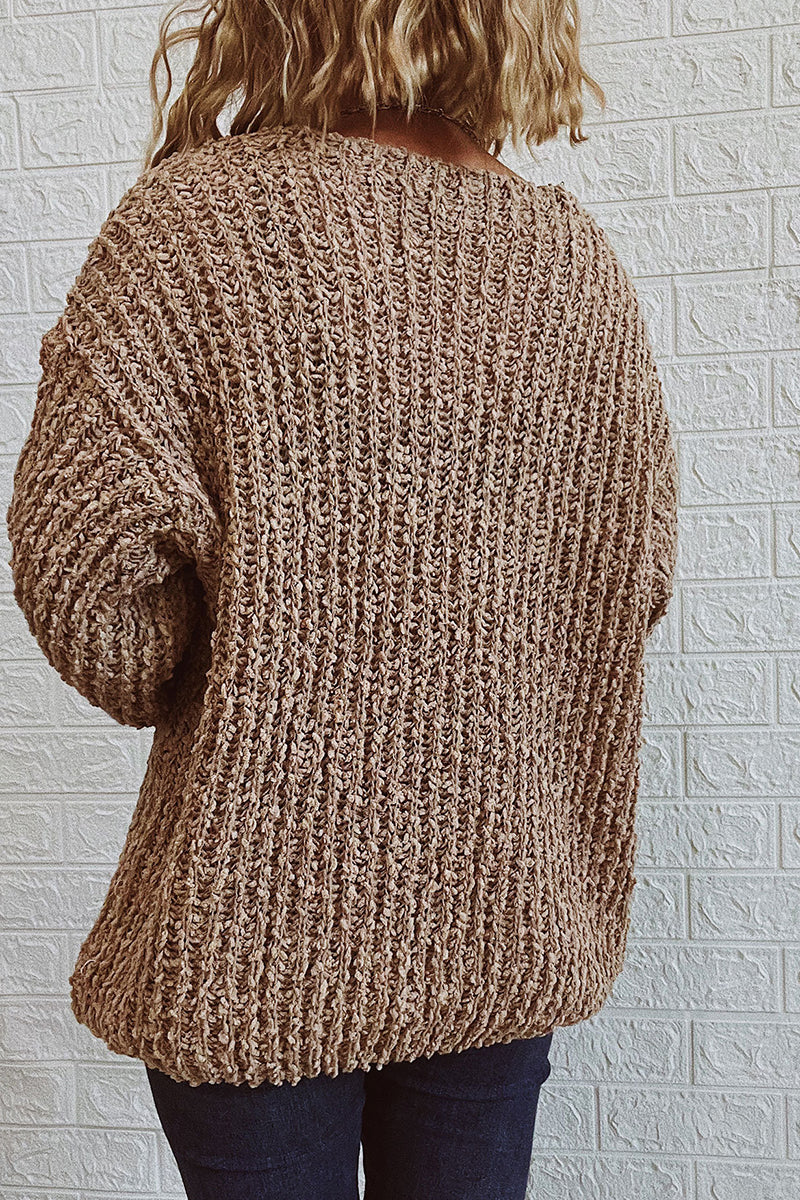Street V Neck Sweaters(3 Colors)
