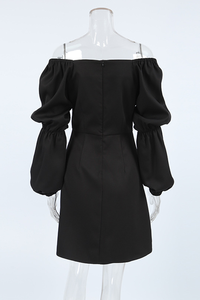 Slit Ruched V Neck Waist Skirt Dresses