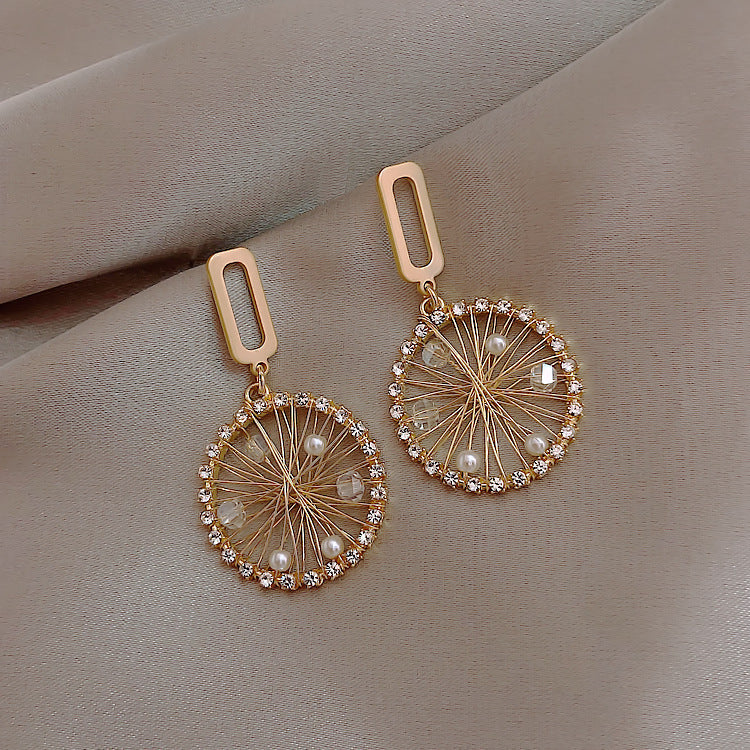 Elegant Crystal Earrings