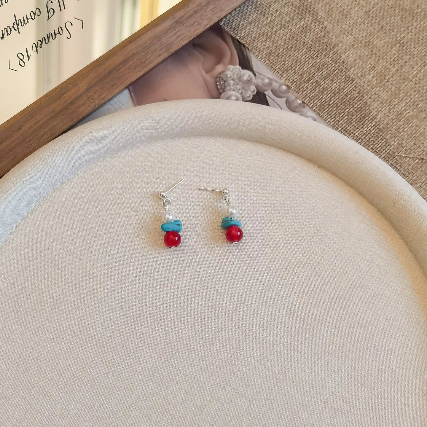 Colorful Beaded Earrings