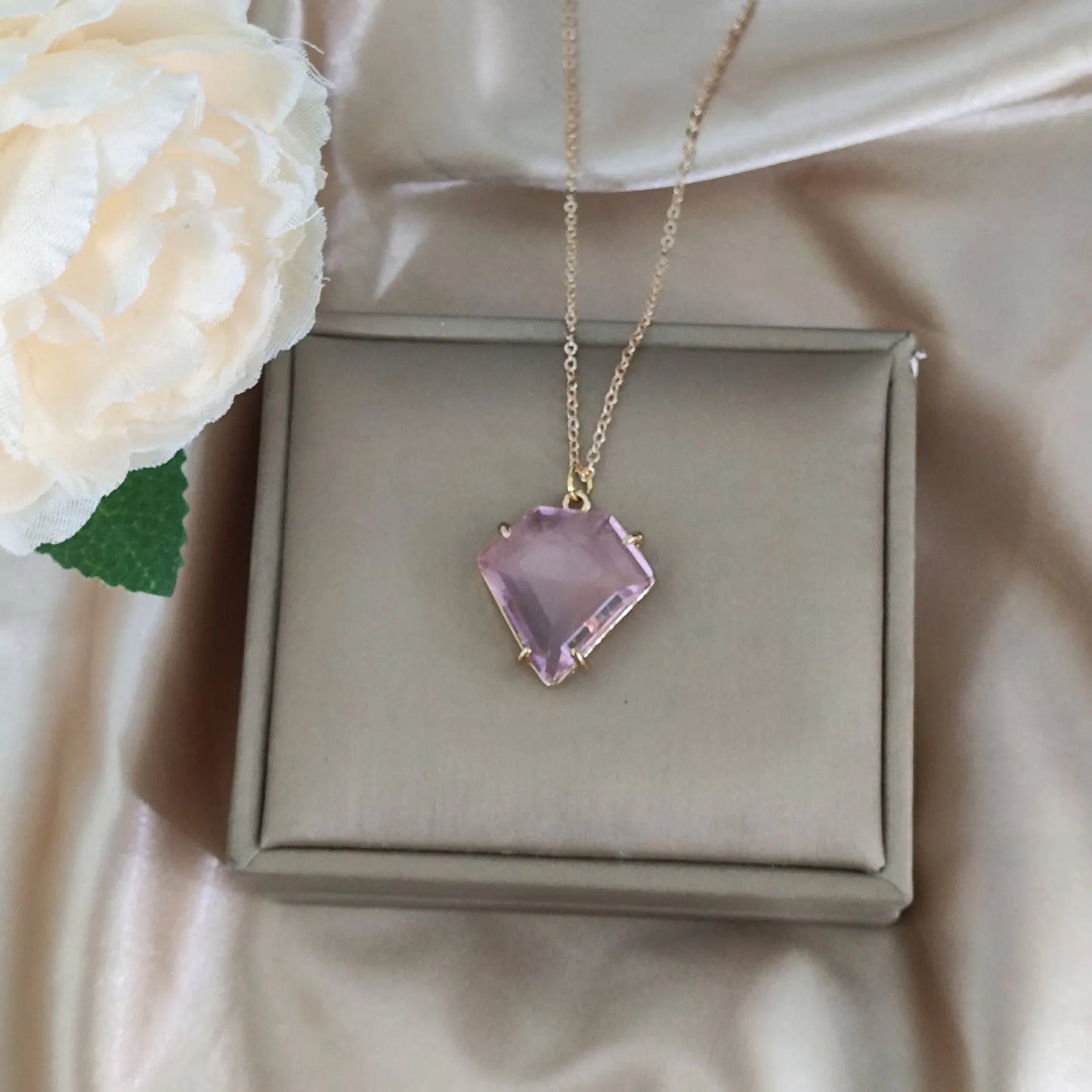 Elegant Amethyst Necklace