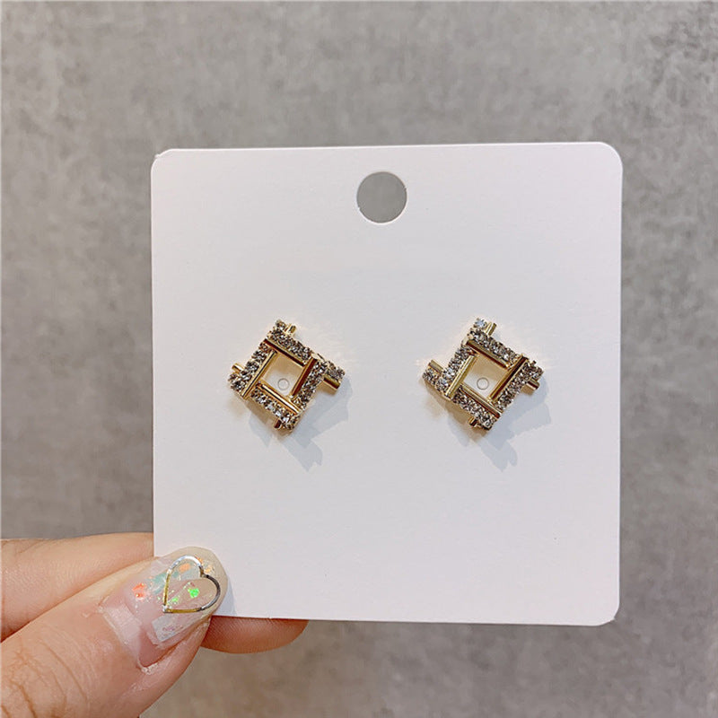 Elegant Square Earrings