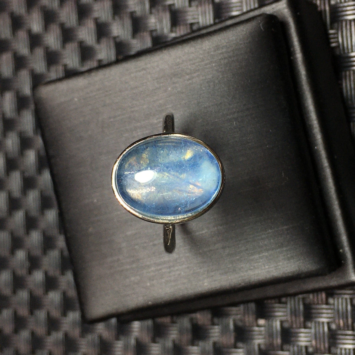 Vintage Blue Moonstone Ring