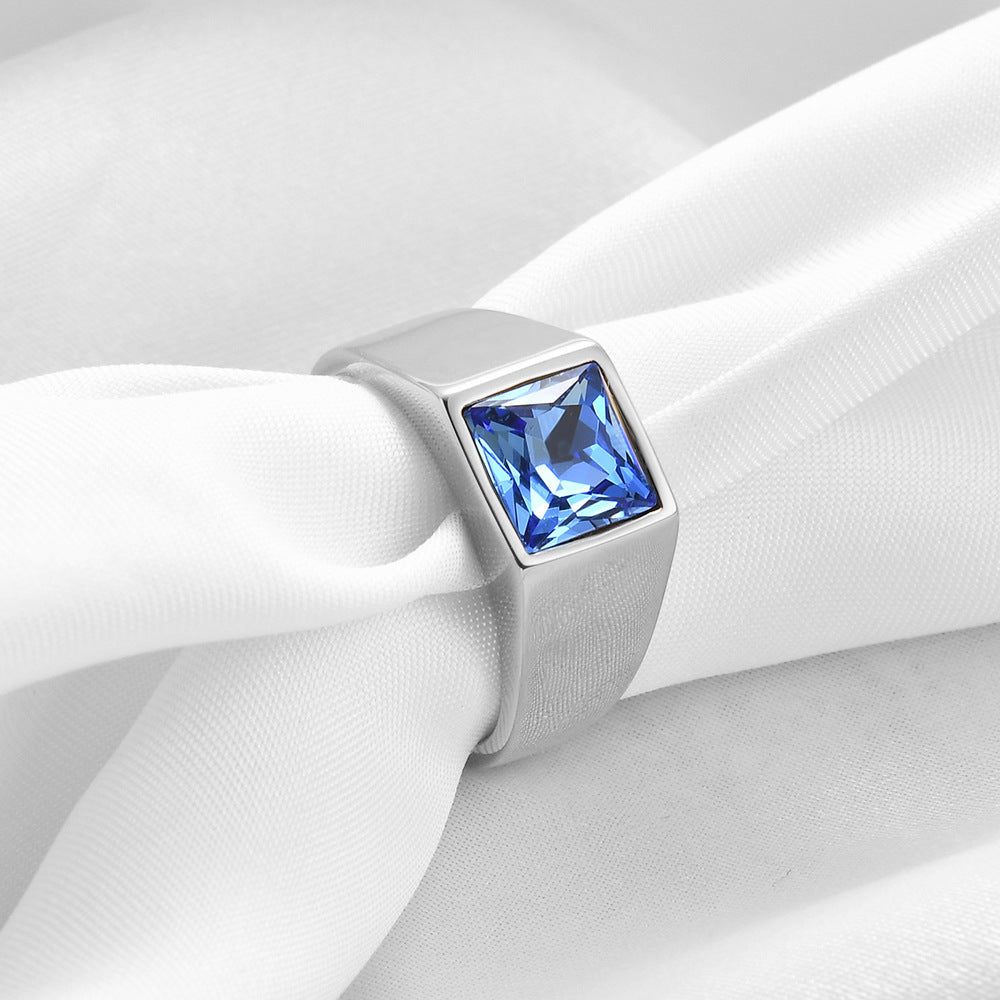Modern Sapphire Ring
