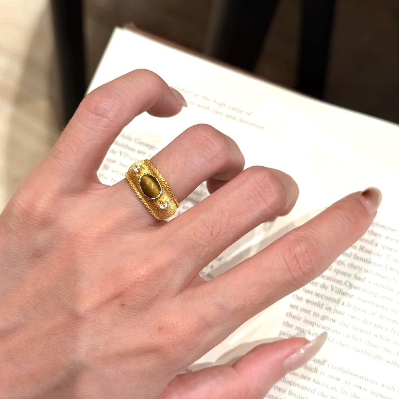 Vintage Gold Signet Ring