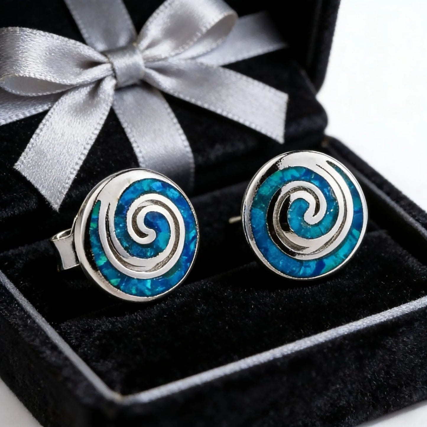 Elegant Spiral Earrings