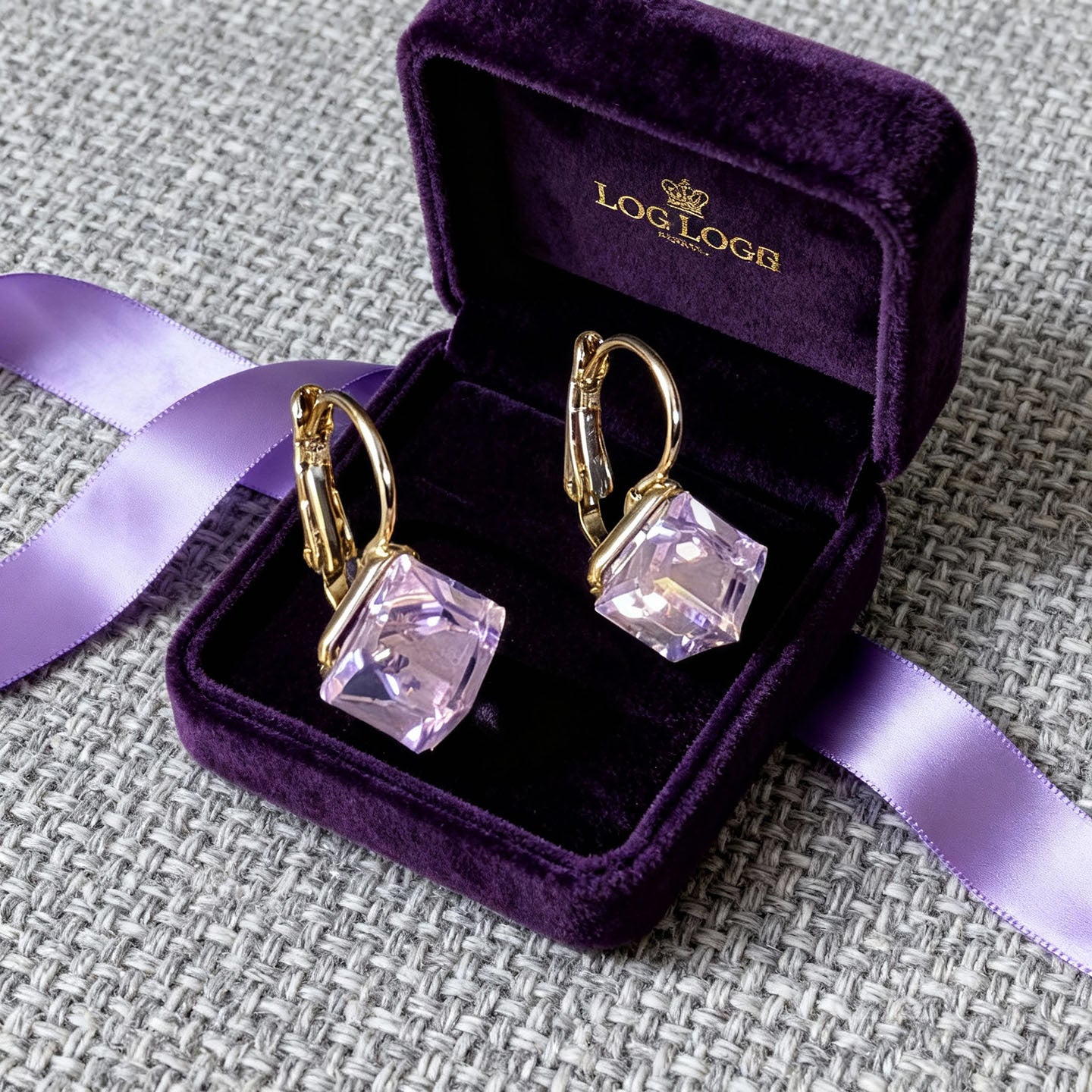 Elegant Amethyst Earrings