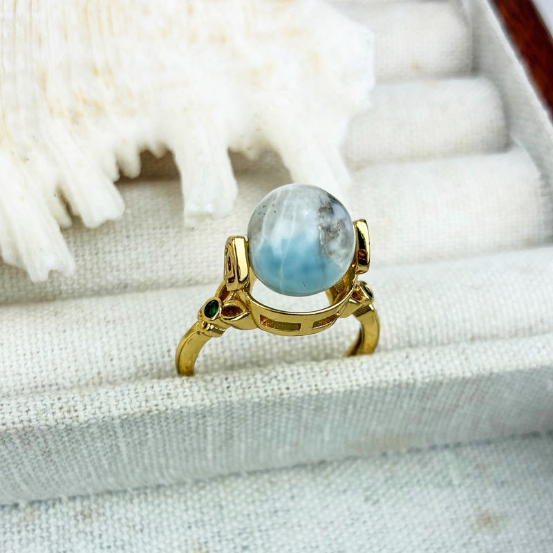 Vintage Aquamarine Ring