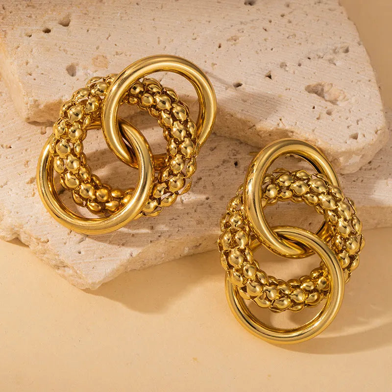 Classic Gold Earrings