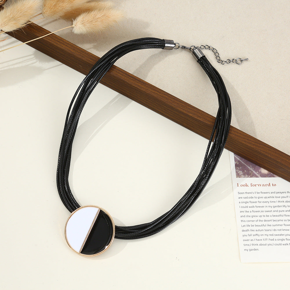 Modern Geometric Necklace