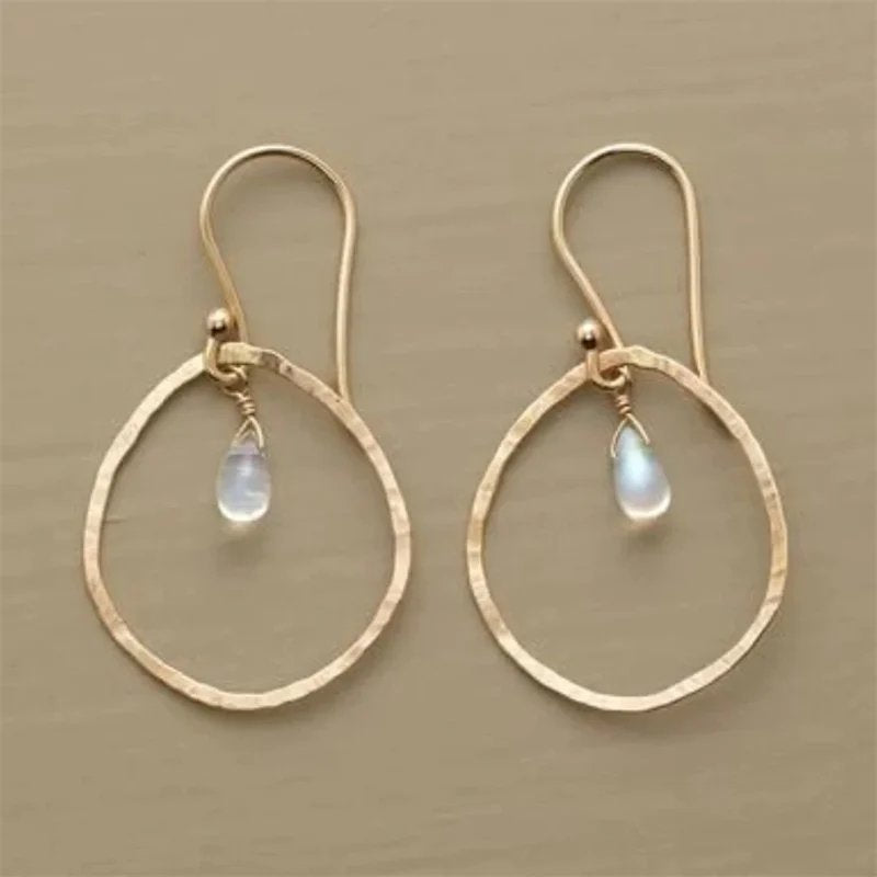 Elegant Pearl Dangle Earrings
