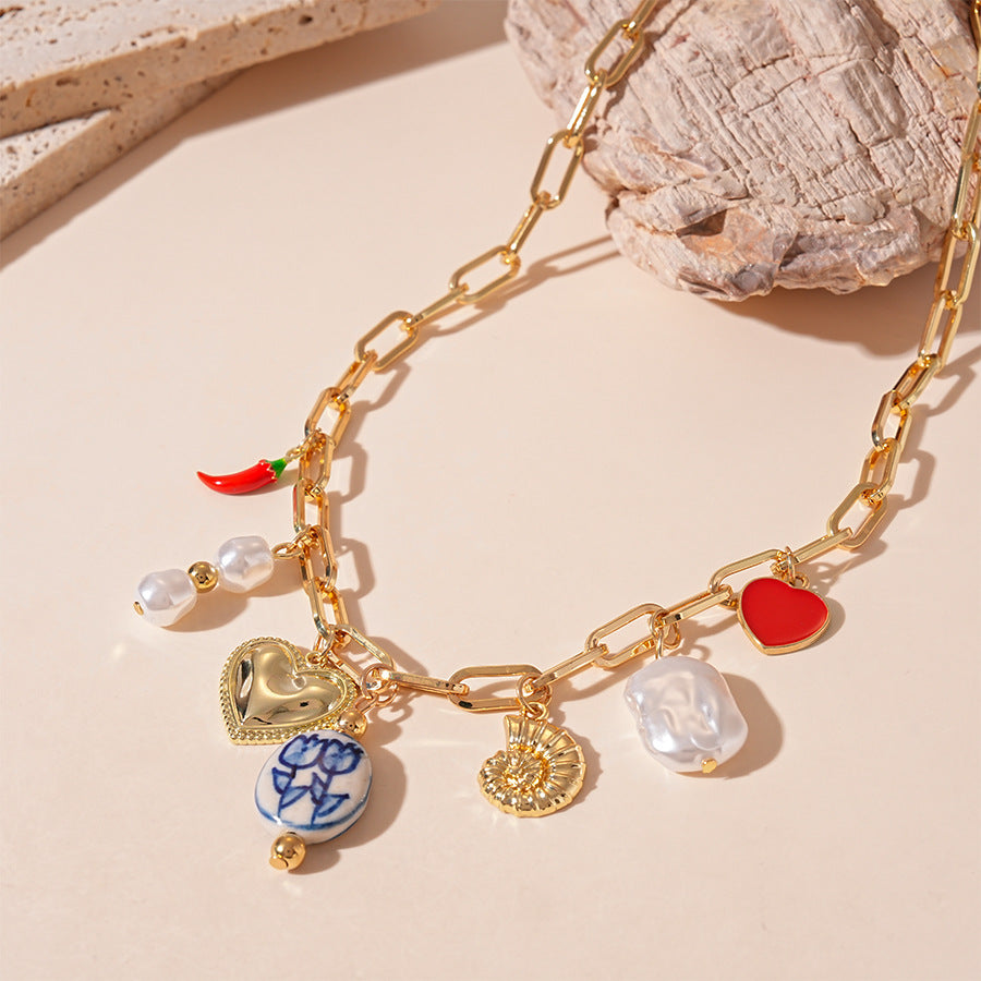 Charm Gold Necklace