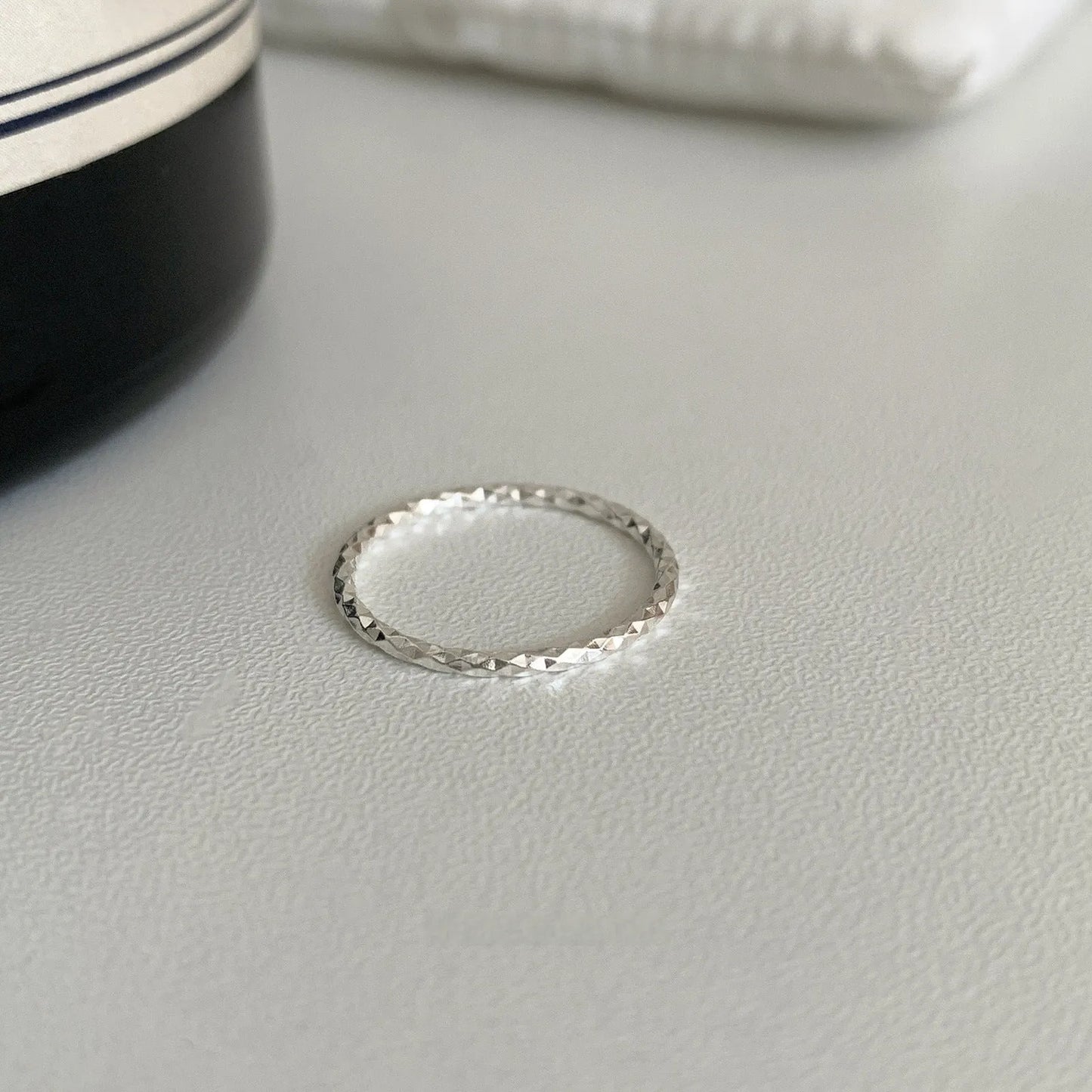 Classic Diamond Cut Ring