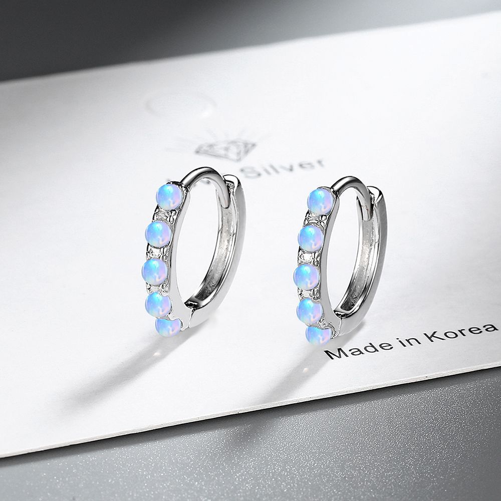 Elegant Opal Earrings