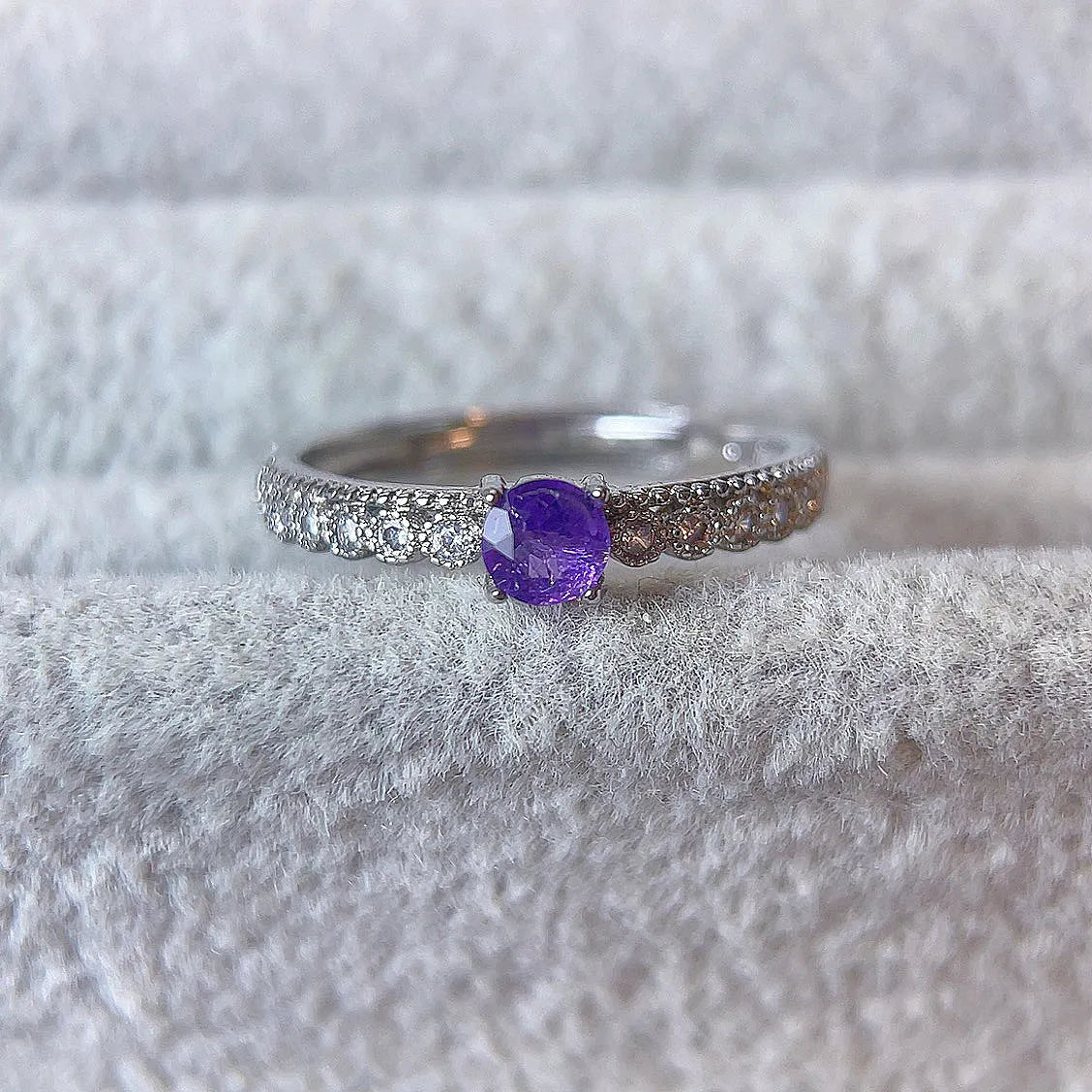 Elegant Amethyst Ring