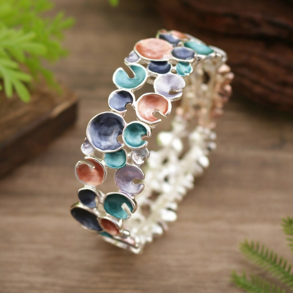 Colorful Gemstone Bracelet