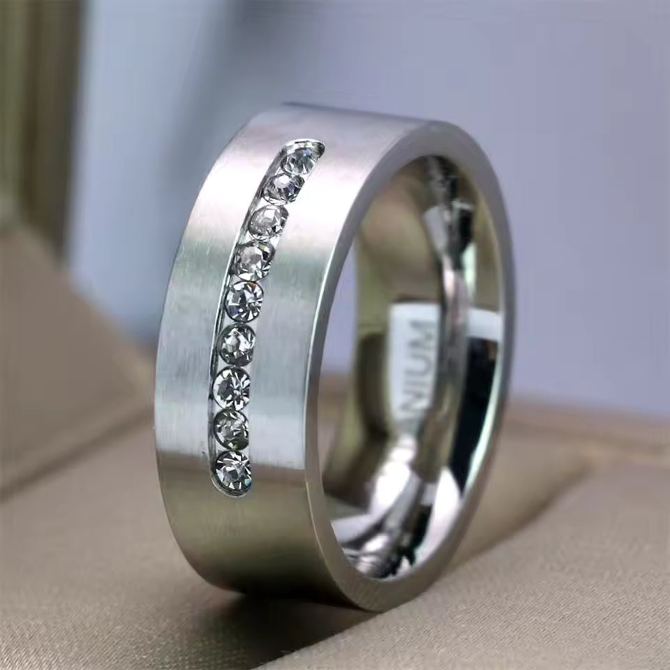Elegant Diamond Band Ring