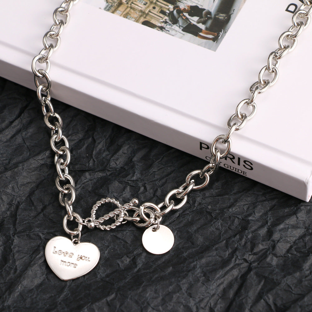 Classic Heart Charm Necklace