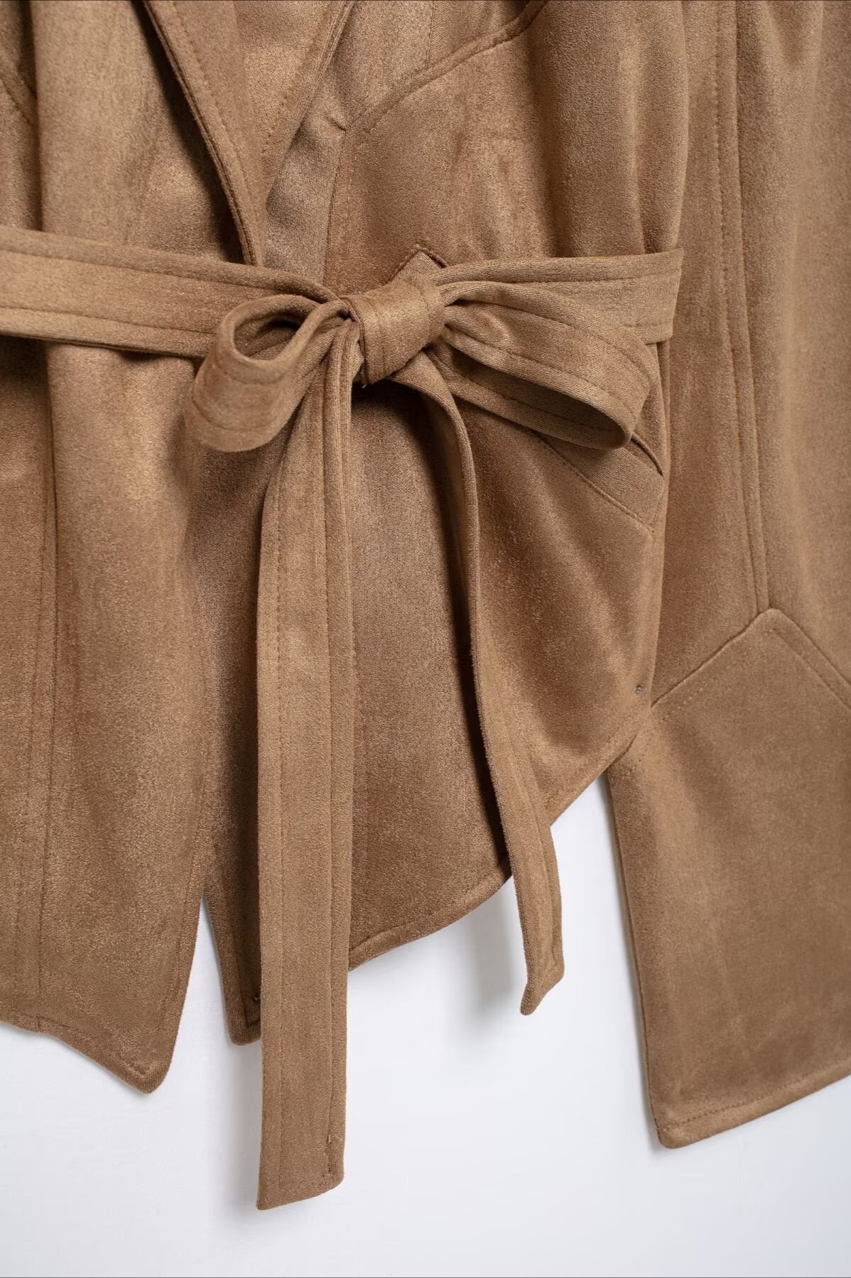 Tie Waist Short Coat