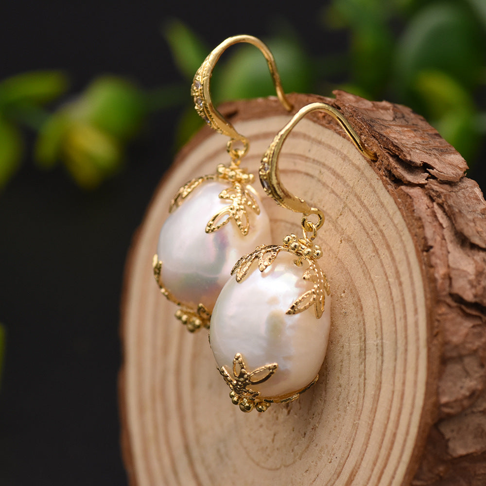 Elegant Pearl Earrings