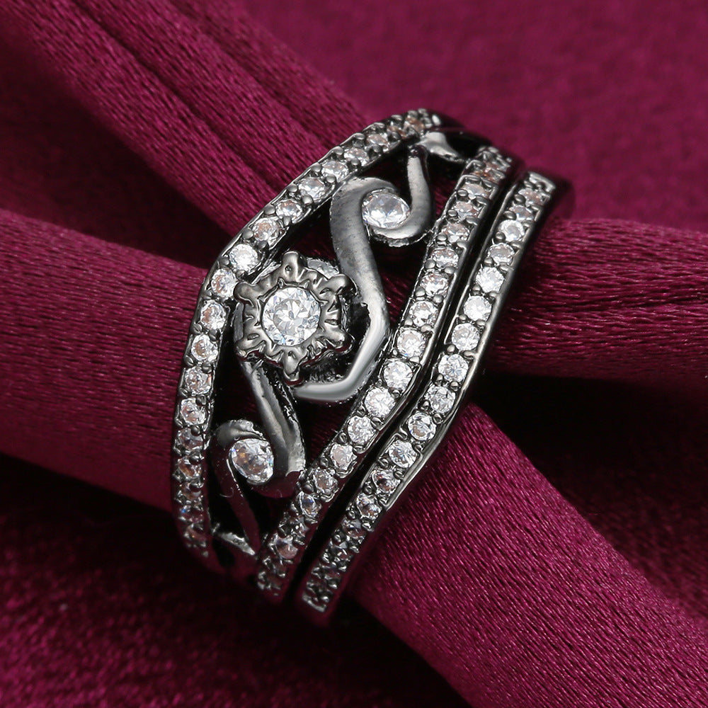 Vintage Crystal Ring