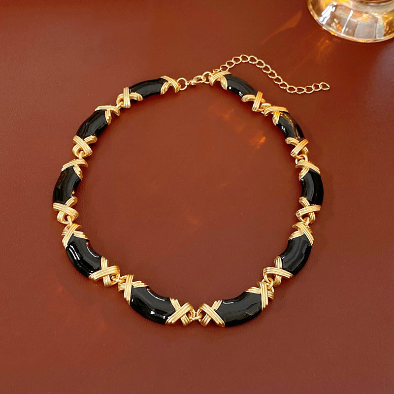 Classic Black Gold Bracelet