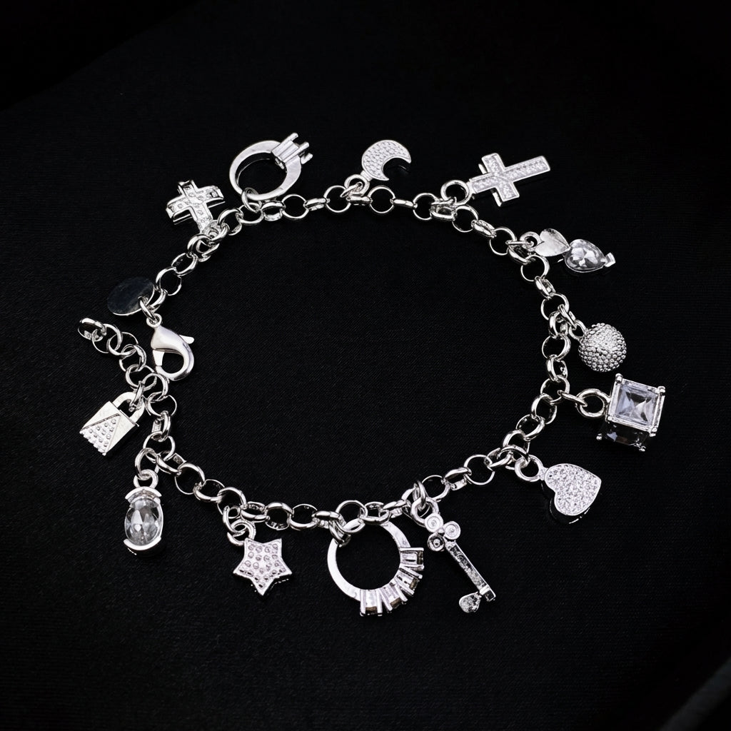 Statement Charm Bracelet
