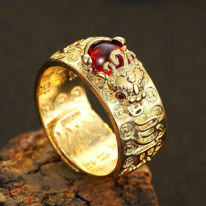 Vintage Gold Ruby Ring