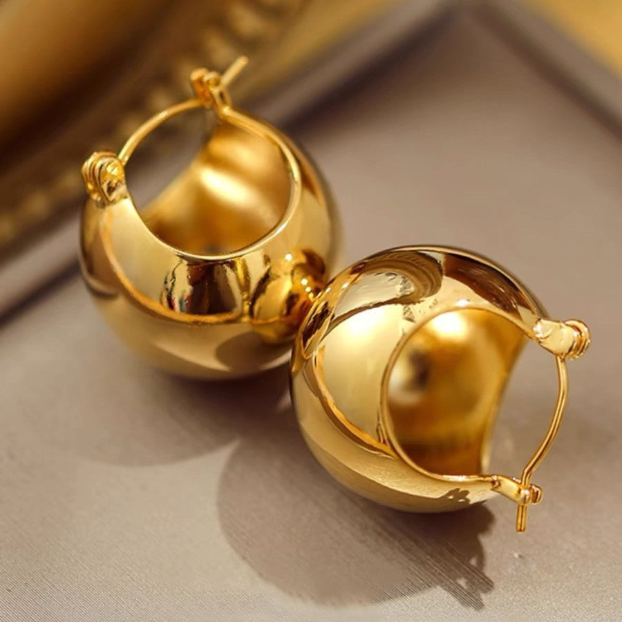 Classic Gold Earrings