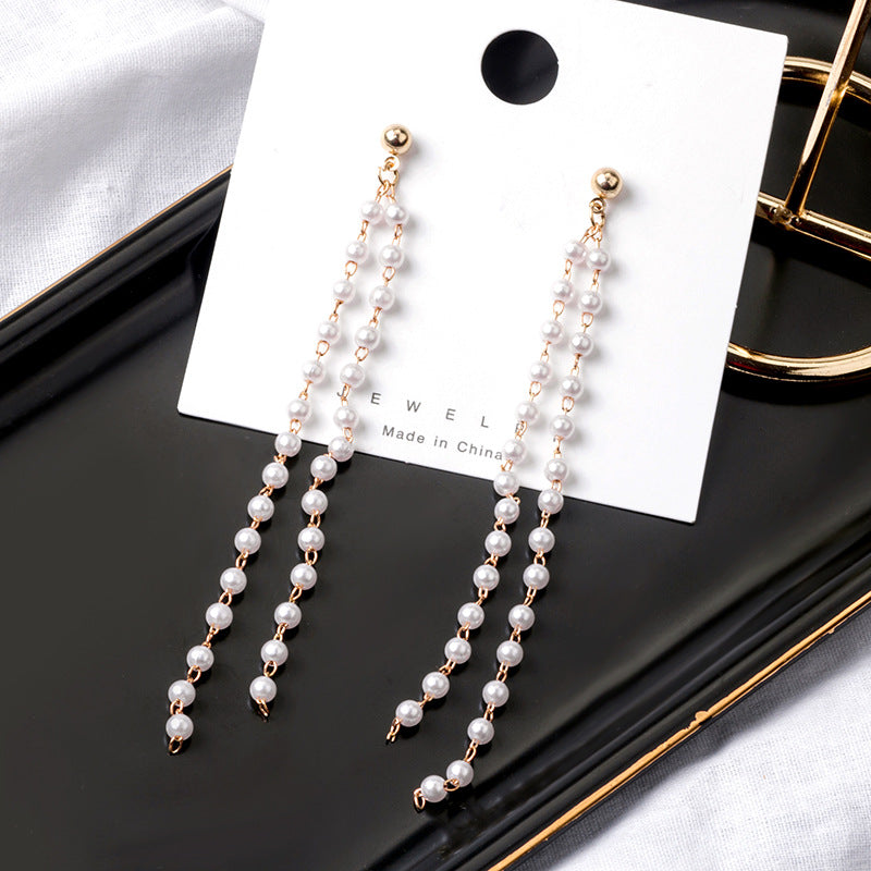 Elegant Pearl Earrings
