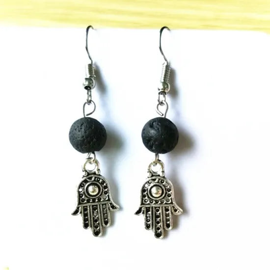 Bohemian Hamsa Earrings