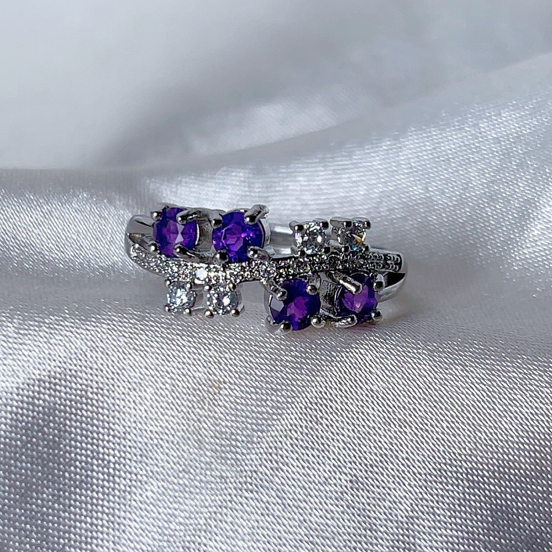 Elegant Amethyst Ring