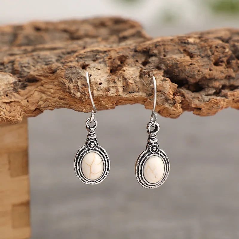 Vintage Moonstone Earrings