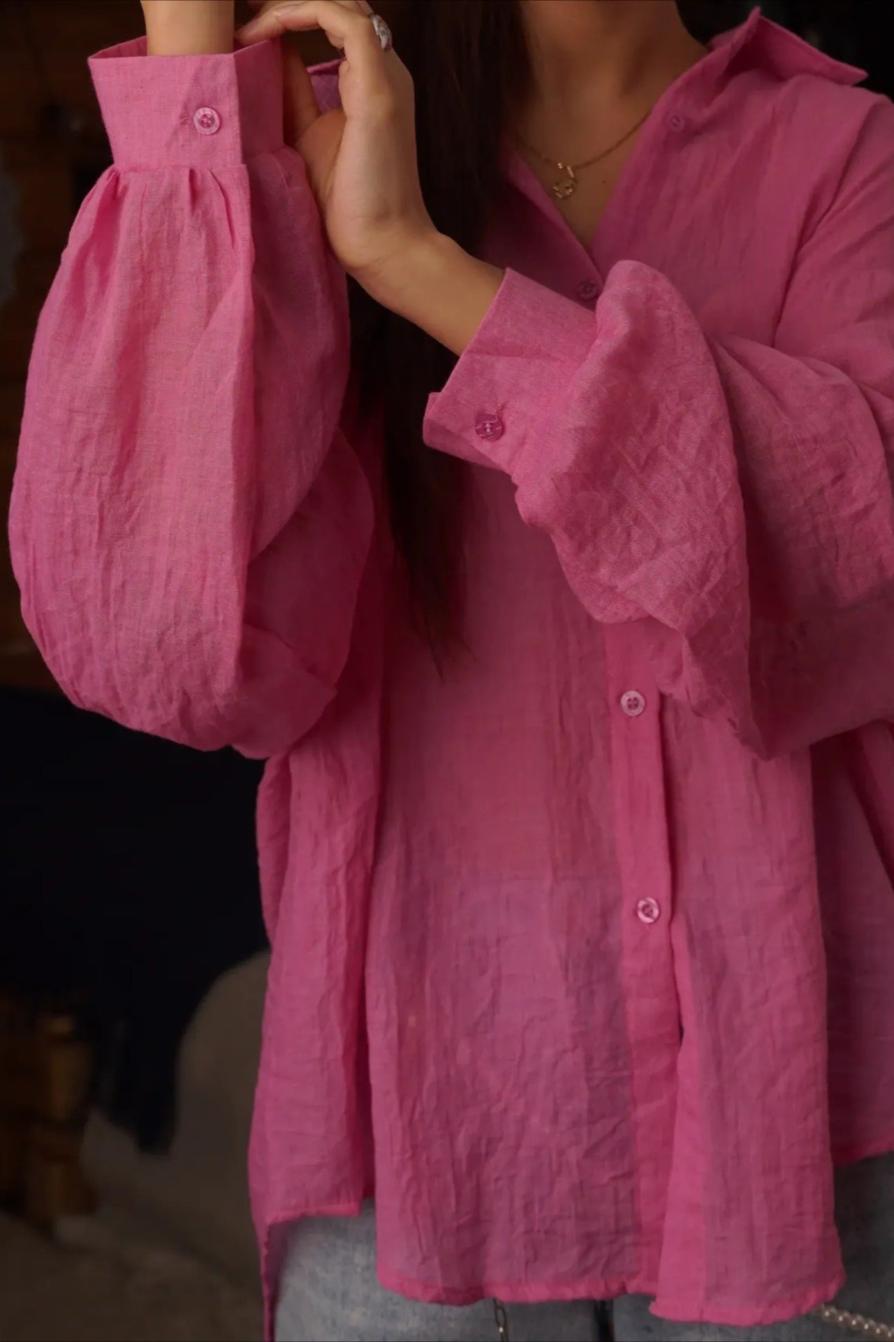 Long Sleeve Blouse